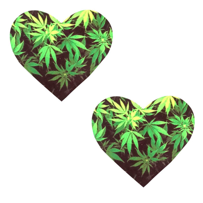 Freaking Awesome Weed Nipztix Pasties, Weed Leaf Pasties - NevaNude