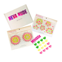 Blacklight rave gift box, Neva Nude