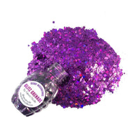 Deep Purple Body Glitter Glitz Grenade, Neva Nude