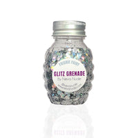 Glitz Grenade Silver body hair glitter, Neva Nude