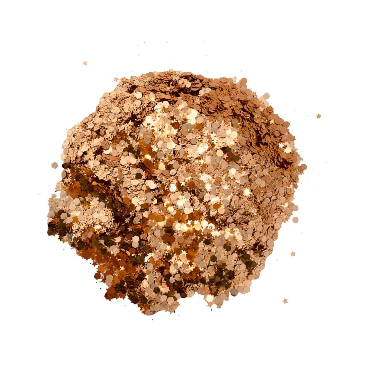 Champagne color body glitter, Neva Nude