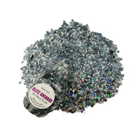 Cosmetic grade body glitter grey, Neva Nude