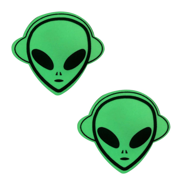 Glow in the dark alien, Neva Nude