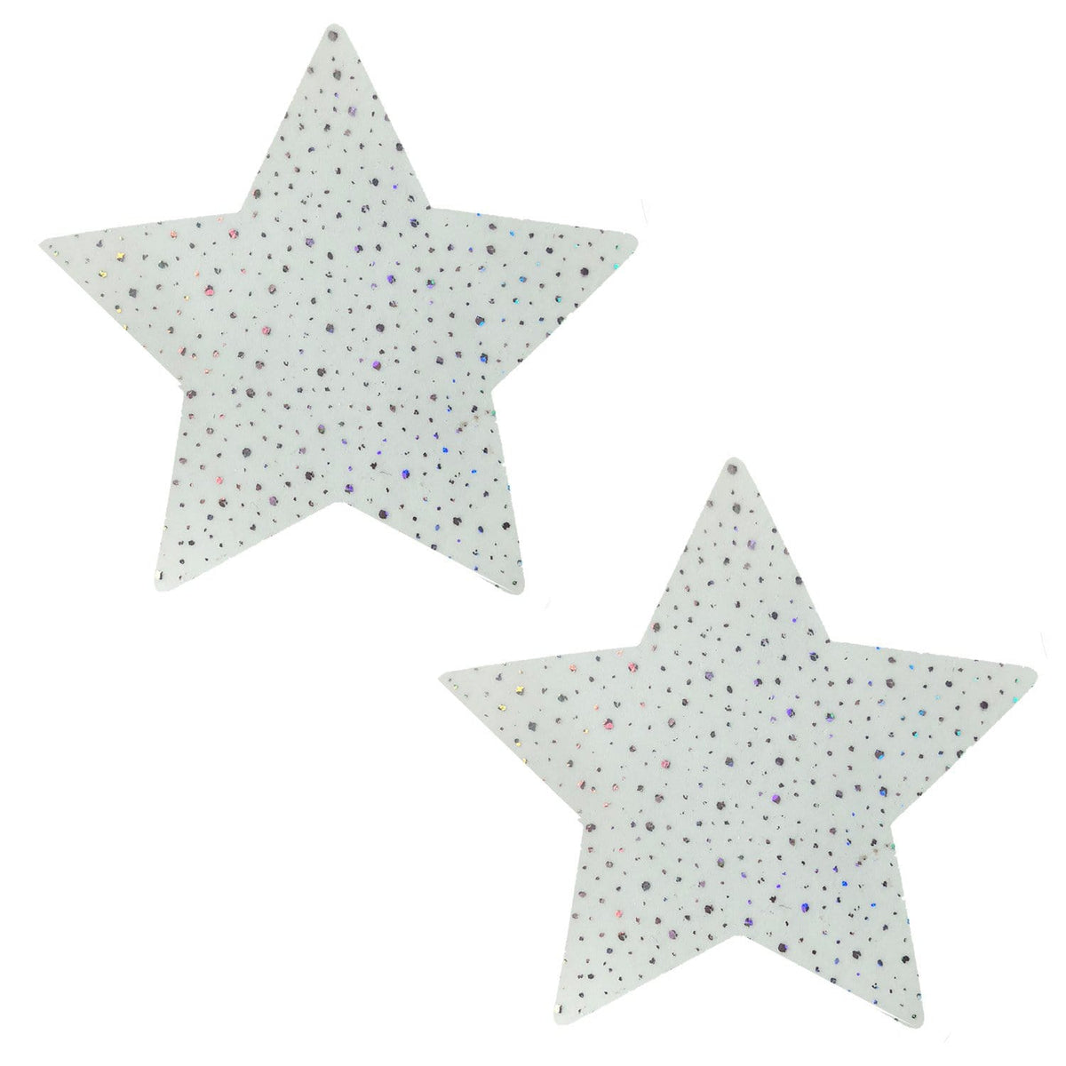 Glow Supernova Holographic Twinkle Starry Nights Pasties, Star Pasties - NevaNude