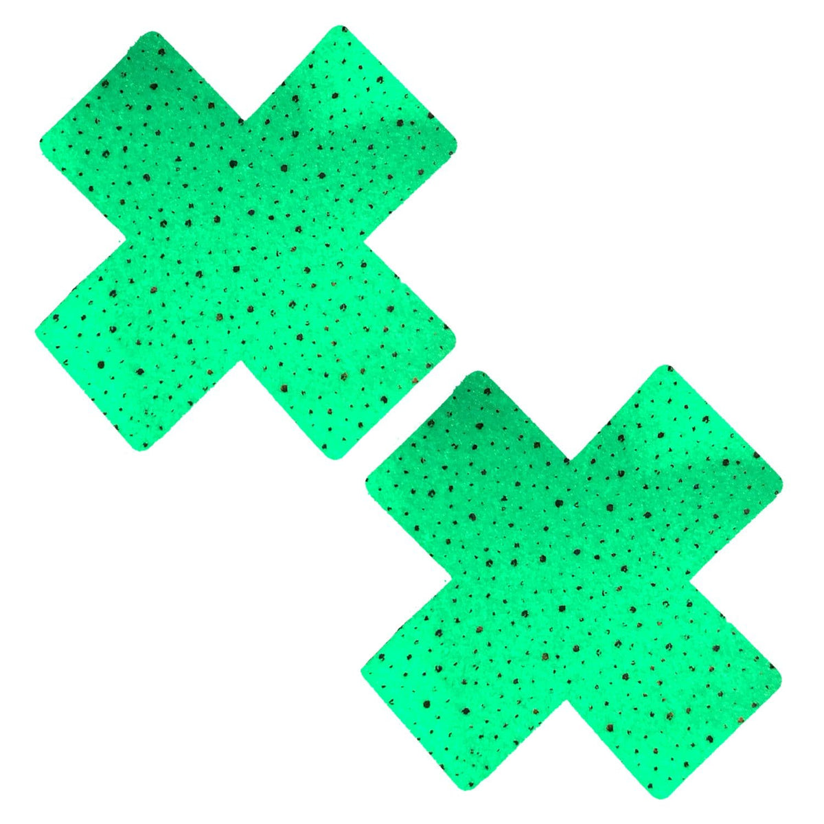 Glow Supernova Holographic Twinkle X Factor Pasties, X Nipple Pasties - NevaNude