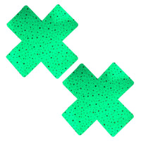 Glow Supernova Holographic Twinkle X Factor Pasties, X Nipple Pasties - NevaNude