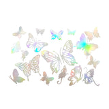 Holographic Butterfly Garden HOLOstix Face and Body Stickers
