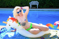 Summer panties pasties rave, Neva Nude