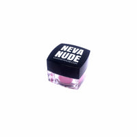 Red pink shimmer loose pigment eyeshadow shown alone, with a soft pearly shimmer