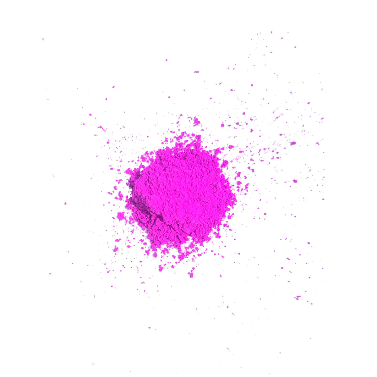 Neon purple loose pigment eyeshadow in a bright electric shade