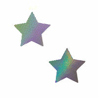 Liquid Party Holographic Starry Nights BodiStix 6PK, Star BodiStix - NevaNude