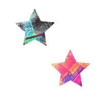 neon body sticker, Neva Nude