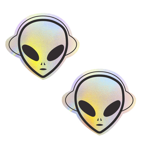 Kanye The Alien Super Holographic Nipple Cover Pasties