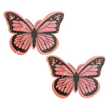 Bella Rosa Pink Shimmer Butterfly Nipple Cover Pasties