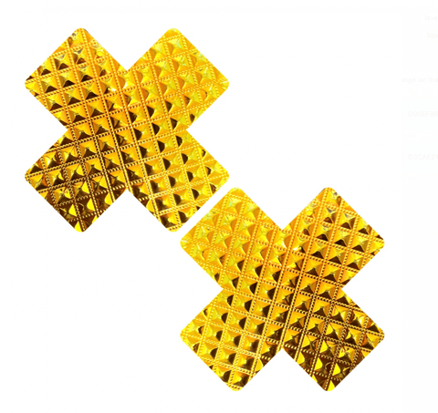Furiosa 3D Iridescent Orange X Factor Nipple Cover Pasties