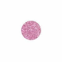 Lilac glitter pressed pigment eyeshadow on display, in a lavender shade
