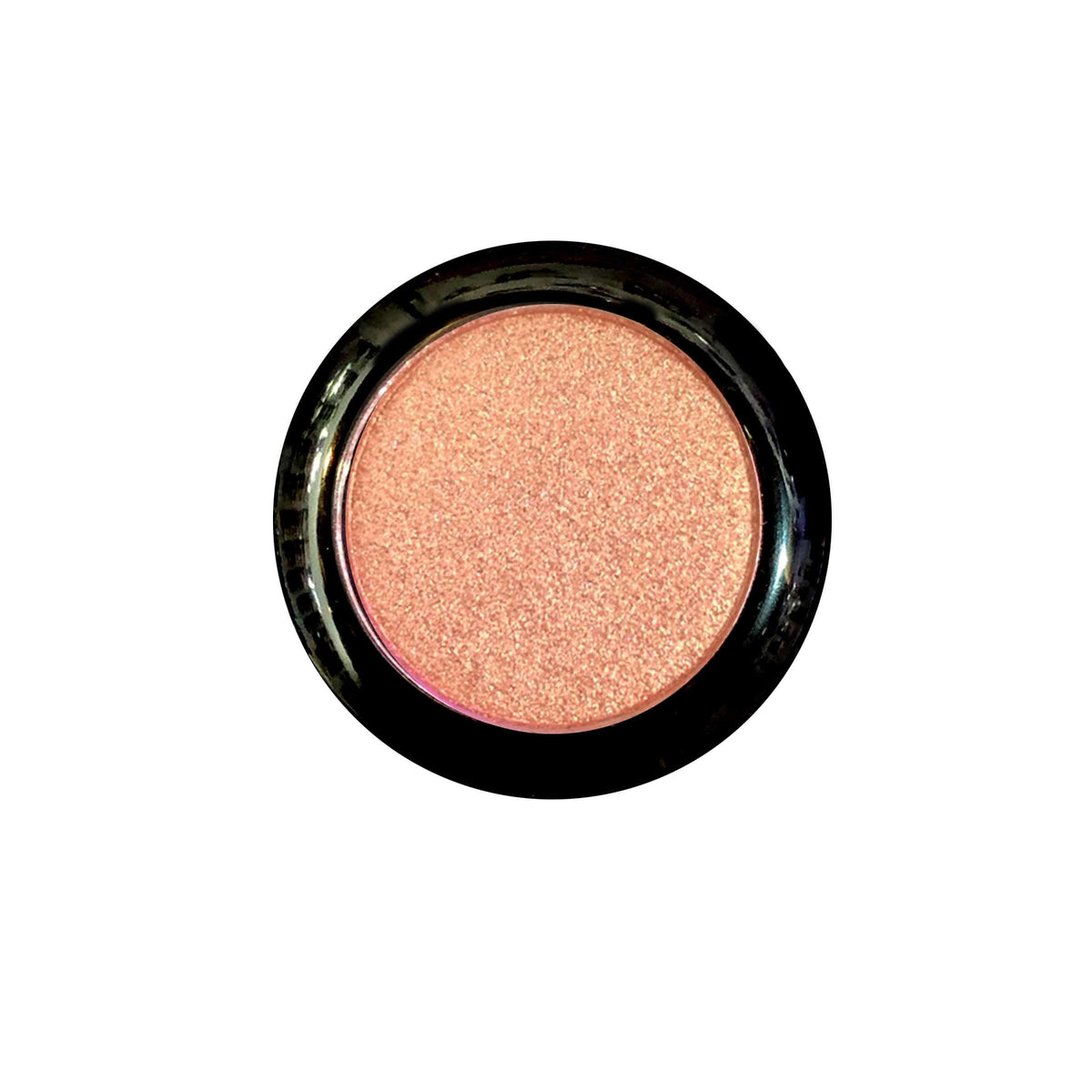 Mauve peach pressed pigment eyeshadow shown alone, with a soft satin finish