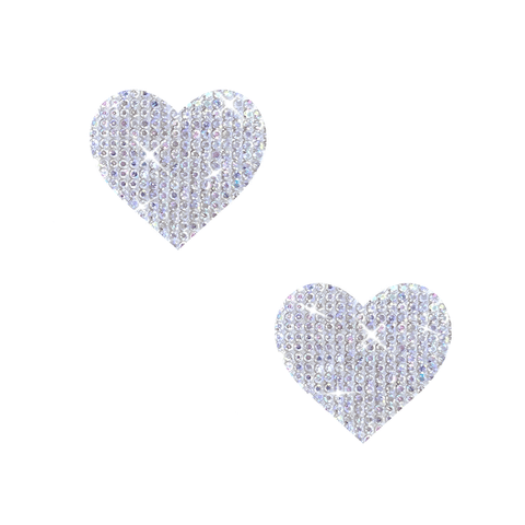 Razzle Dazzle Crystal Jewel Sparkle I Heart U Small Body Stickers 6PK