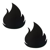 Black Flame nipple covers, Neva Nude
