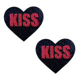 Kiss Valentines Day Nipple Pasties, Neva Nude