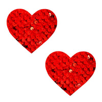 red nurse nipple pasties, Neva Nude