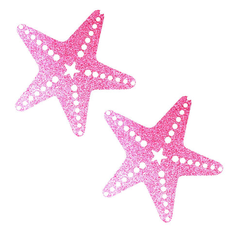 pink starfish nipple pasties, Neva Nude