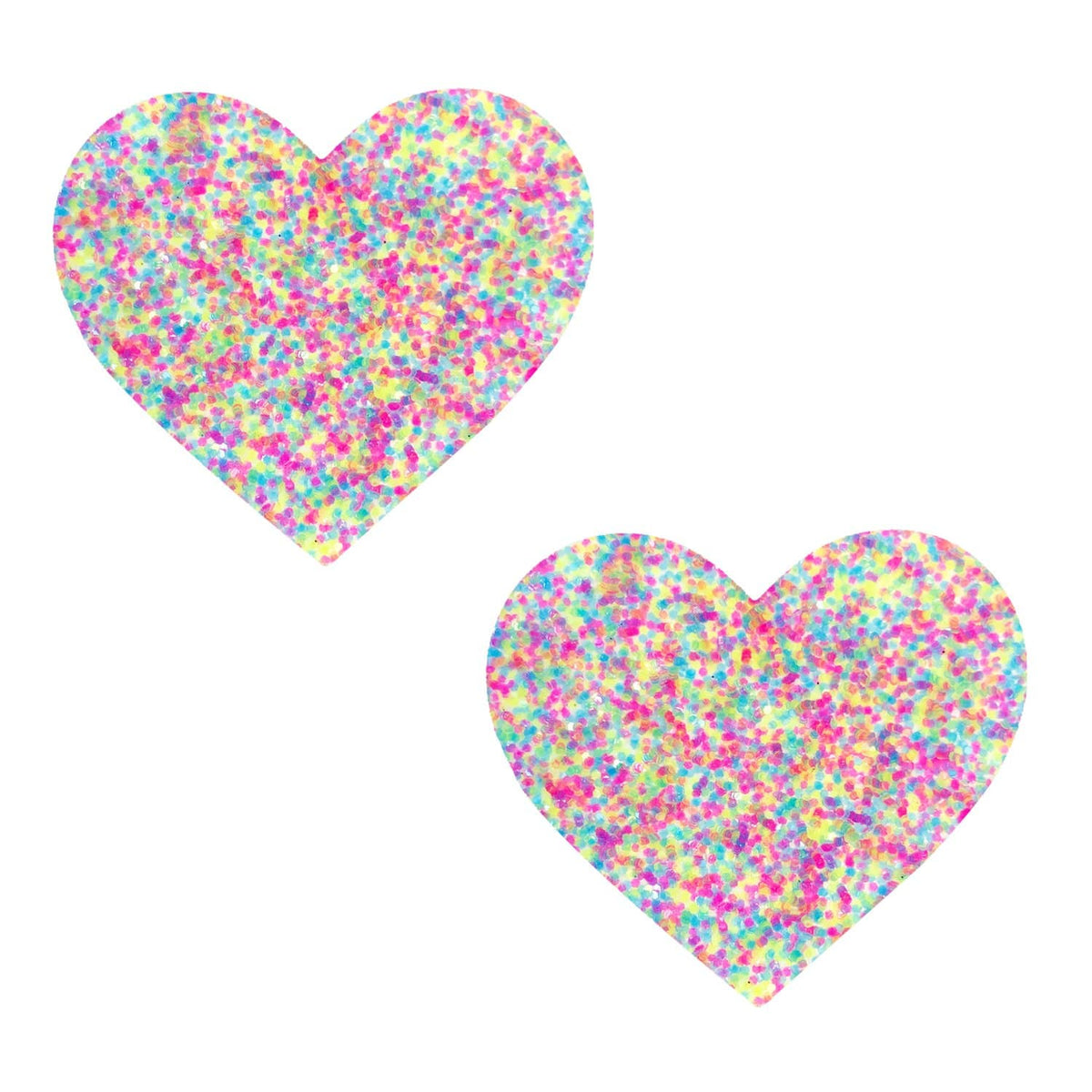 blacklight glitter pasties, Neva Nude