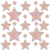NEon glitter rave crop top, Neva Nude