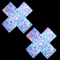blacklight glitter nipple cover, Neva Nude