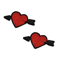 Valentines Day Nipple Pasties, Neva Nude