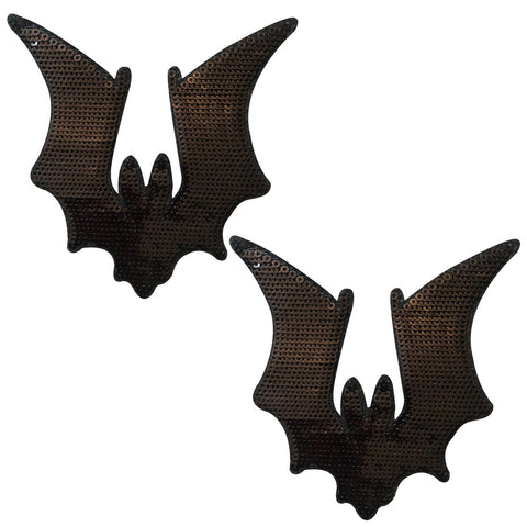 Large Bat Nipple Covers, Neva Nude