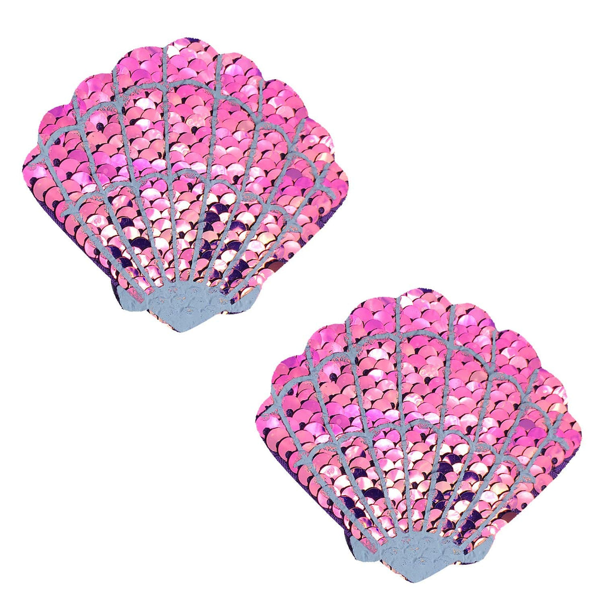 Pretty Shell nipple pasties, Neva Nude