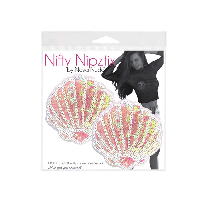Mermaid reusable nipple pasties, Neva Nude