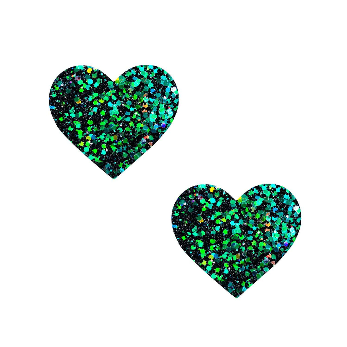 green glitter small pasties, Neva Nude