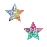 multicolor star body sticker, Neva Nude
