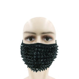 Wrath Black Stud Face Masks With Filter Pocket & Adjustable Ear Loops