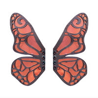 Rainbow reflective butterfly wings pair, another product angle