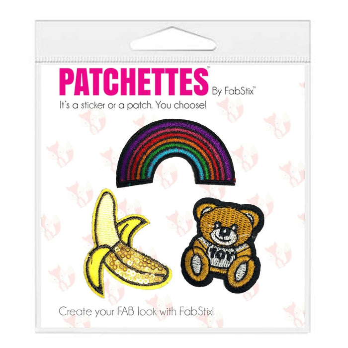 Cute iron on patch sticker, FabStix