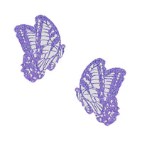 purple butterfly rave pasties, Neva Nude