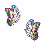 sequin butterfly nipple pasties, Neva Nude