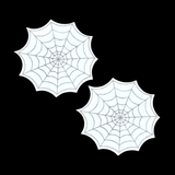 Reflective Spider Web Nipple Cover Pasties