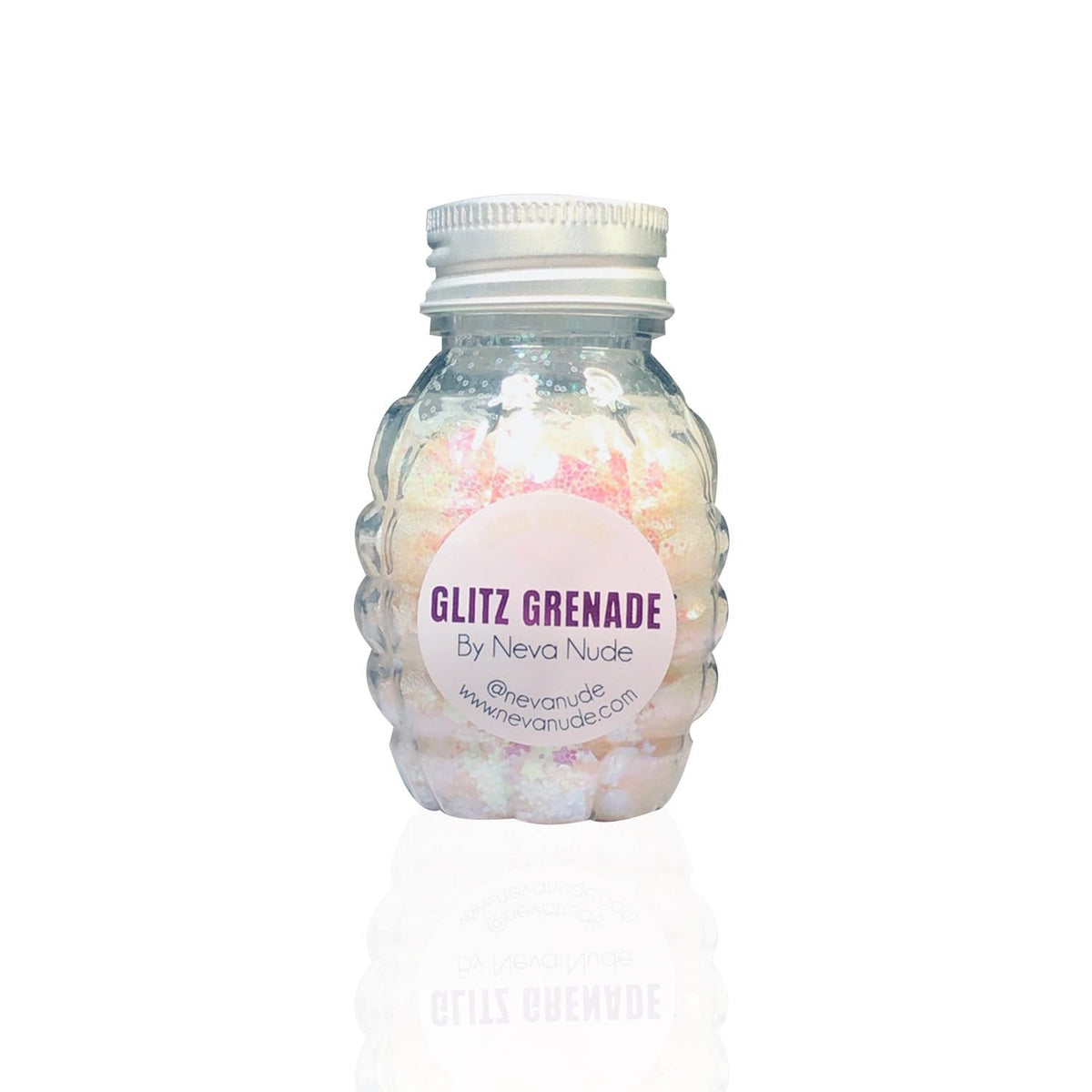 white body glitter holographic, Neva Nude
