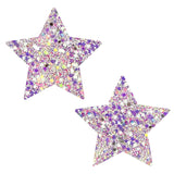 Super Sparkle Confetti Crush Chunky Glitter Starry Night Nipple Cover Pasties